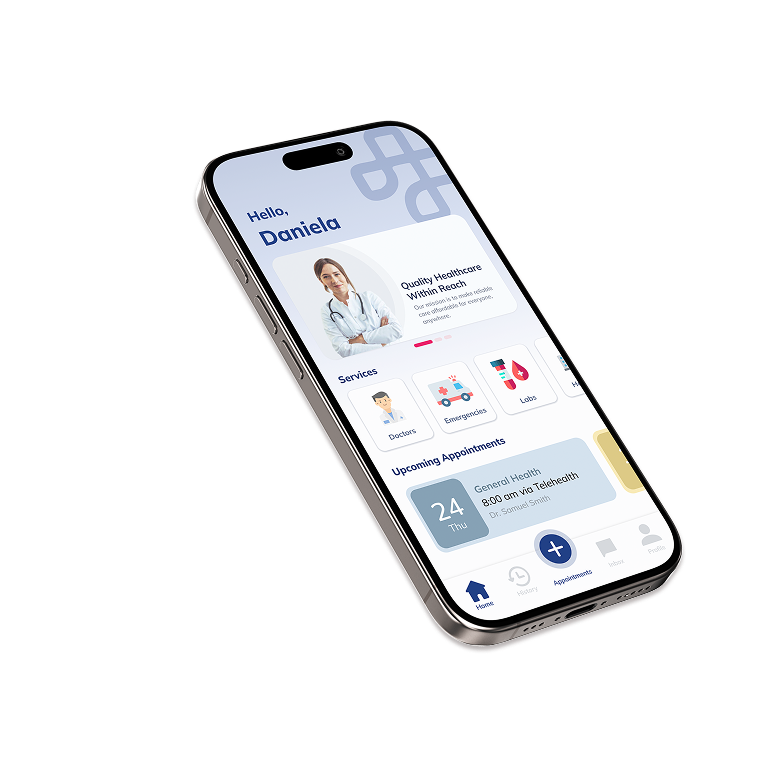 azam health app on phone
